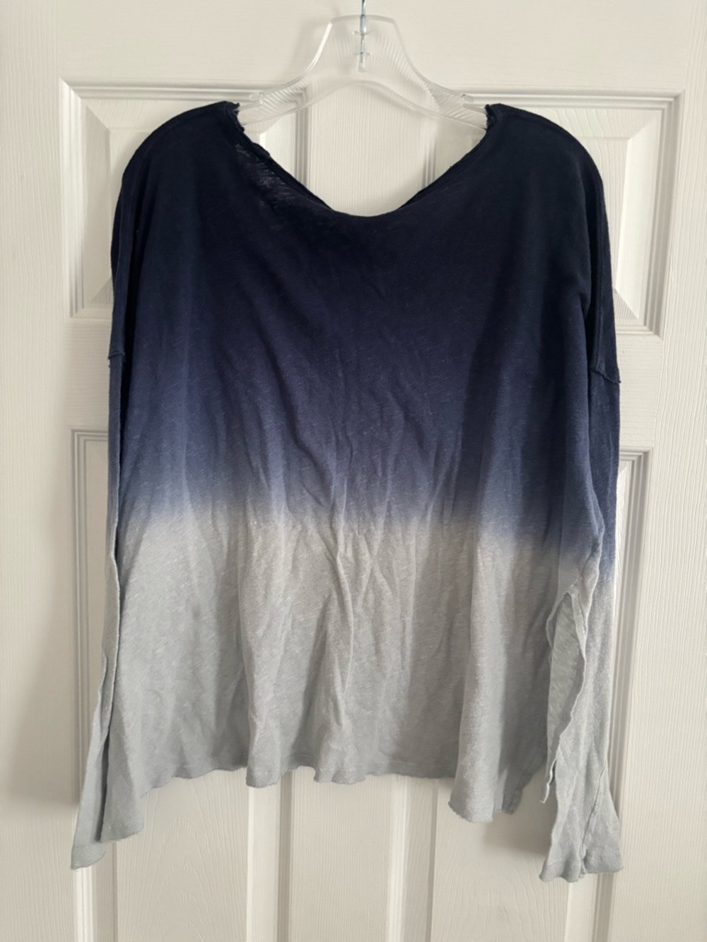 We the Free Starry Night Ombre Long-Sleeve Top, Size S (over sized) - Picture 5 of 5